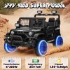 JOYRACER 24V 2-Seater Ride-On Jeep Style Car for Kids, Electric Ride-On Toys with Bluetooth, Music, USB & MP3 Port - 2 of 4