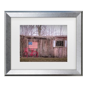 Trademark Fine Art - Leslie Montgomery Waiting For Spring Matted Framed Art - 1 of 4