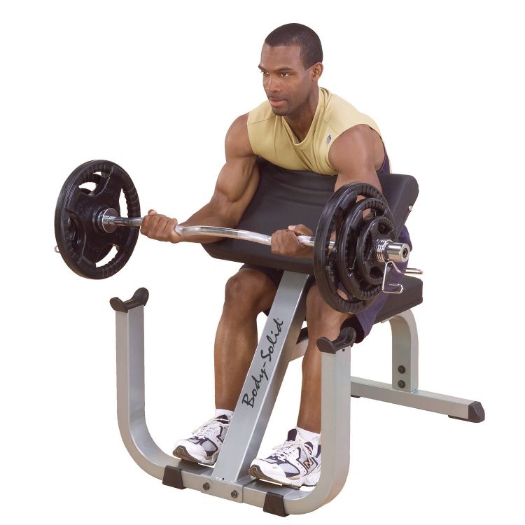 Body-Solid Preacher Curl Bench, 2 of 5