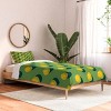 Deny Designs 2pc Twin/Twin XL Daniel Coulmann Balls Tennis Grass Court Pattern Kids' Comforter and Sham Set Green - 2 of 4