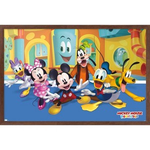 Trends International Disney Mickey Mouse Funhouse - Group Framed Wall Poster Prints - 1 of 4