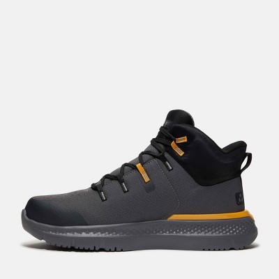 Timberland PRO Men's Intercept Mid Steel Toe Work Sneaker, Dark Grey Ripstop, 10.5 — фото 5