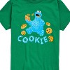Boys' - Sesame Street - Scribble Cookie Monster Short Sleeve Graphic T-Shirt - 2 of 4
