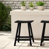 WestinTrends Outdoor Patio Adirondack Counter Height Stool Chair - 2 of 4
