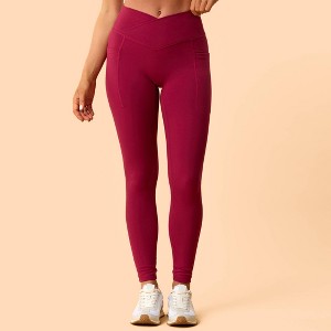Blogilates Women's Crisscross High-Rise Leggings - 1 of 4