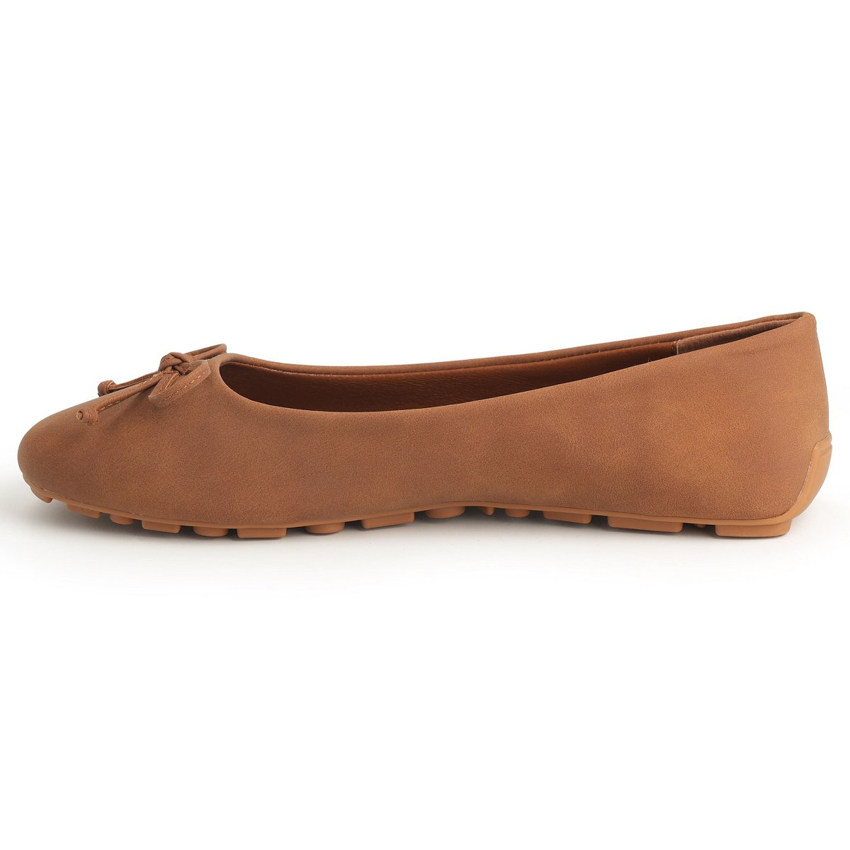 Обувь New York & Company Women's Frankie Ballet Flats - 8, COGNAC — фото 3