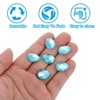 Unique Bargains Glass Horse Eye DIY Jewelry Craft Teardrop Gems 100 Pcs - 4 of 4
