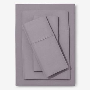 BrylaneHome Solid Damask 6 Piece Sheet Set - 1 of 3
