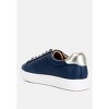Colette Croc Back Panel Sneakers - 3 of 4