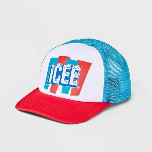 Fitted Hat Red/White