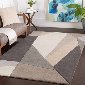 Hauteloom Bracknell Modern Wool Rug - 1 of 4