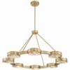 Crystorama Lighting Orson 8 - Light Pendant in  Modern Gold - 2 of 4