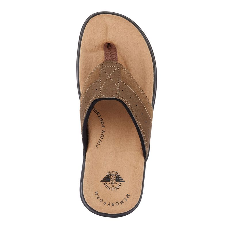 Dockers Mens Laguna Casual Flip-Flop Sandal Shoe, 3 of 8