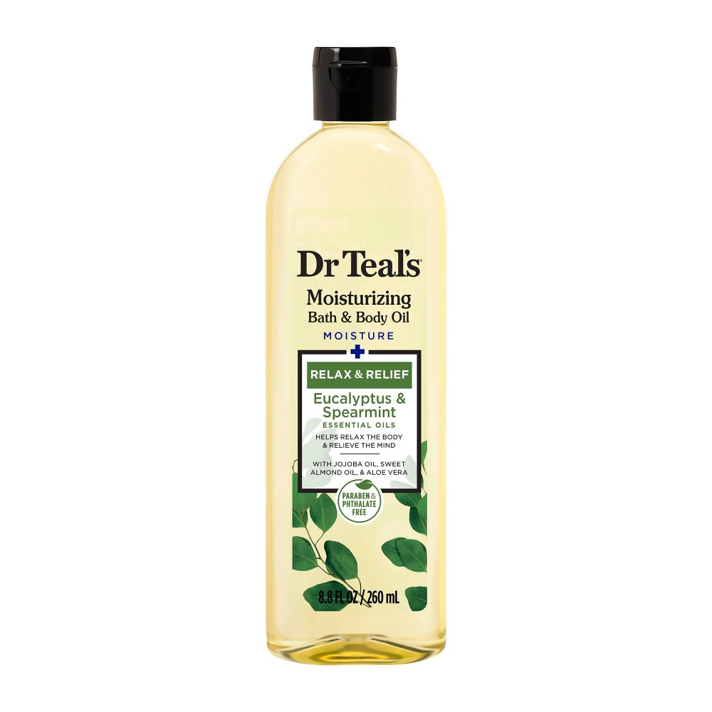 Photos - Cream / Lotion Dr Teal's Rejuvenating Eucalyptus & Spearmint Moisturizing Bath & Body Oil