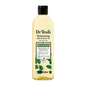 Dr Teal's Rejuvenating Eucalyptus & Spearmint Moisturizing Bath & Body Oil - 8.8 fl oz