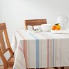120" x 60" Cotton Multi-Striped Tablecloth - Threshold™ - image 2 of 3
