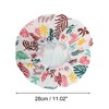 Unique Bargains Women's Leaves Pattern Shower Cap Assorted Color 1 Pc - 2 of 3