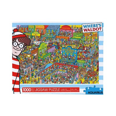 The Wild Where's Wally pl Wild West 1000 piece jigsaw puzzle 680mm x 480mm 