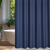 LunaLulinlk Waffle Weave Fabric Shower Curtain - 3 of 4