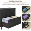 Lateral File Cabinet with 4 Drawer, Wood File Storage Cabinet for Home Office Furniture - 3 of 4