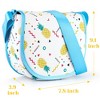 Girls Crossbody Purse, Toddler Kids Cute Wallet, Shoulder Bags with Adjustable Staps, Chrismas Gifts - 2 of 4