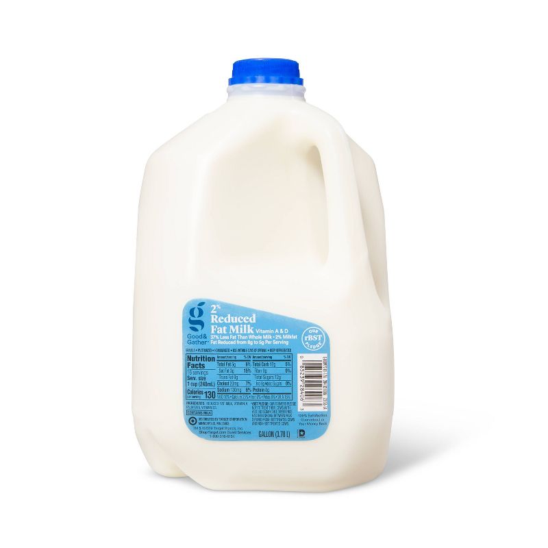 2% Reduced Fat Milk - 1gal - Good &#38; Gather&#8482;, 1 of 6