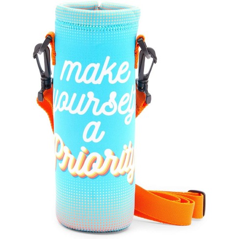 Insulated Bottle Cool Bag Carrier Picnic Strap Cooler with Strap DS 