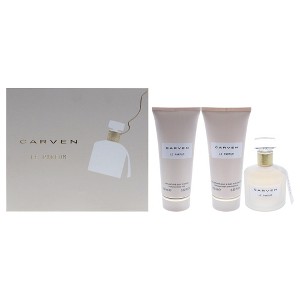 Le Parfum by Carven for Women - 3 Pc Gift Set 3.33oz EDP Spray, 3.33oz Perfumed Body Milk, 3.33oz Perfumed Bath and Shower Gel - 1 of 4