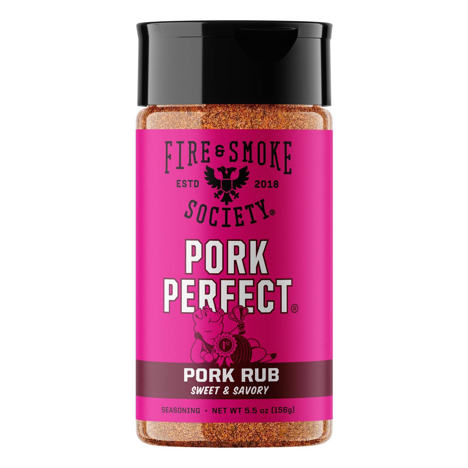 Fire & Smoke Society Pork Perfect BBQ Rub - 5.5oz