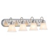 Quorum Lighting 4 - Light Vanity in  Satin Nickel - 4 of 4