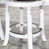 30" Bar Stool with Padded Seat and Finish, 360¡ã Swivel, Solid Hardwood Frame for Kitchen or Bar - 4 of 4