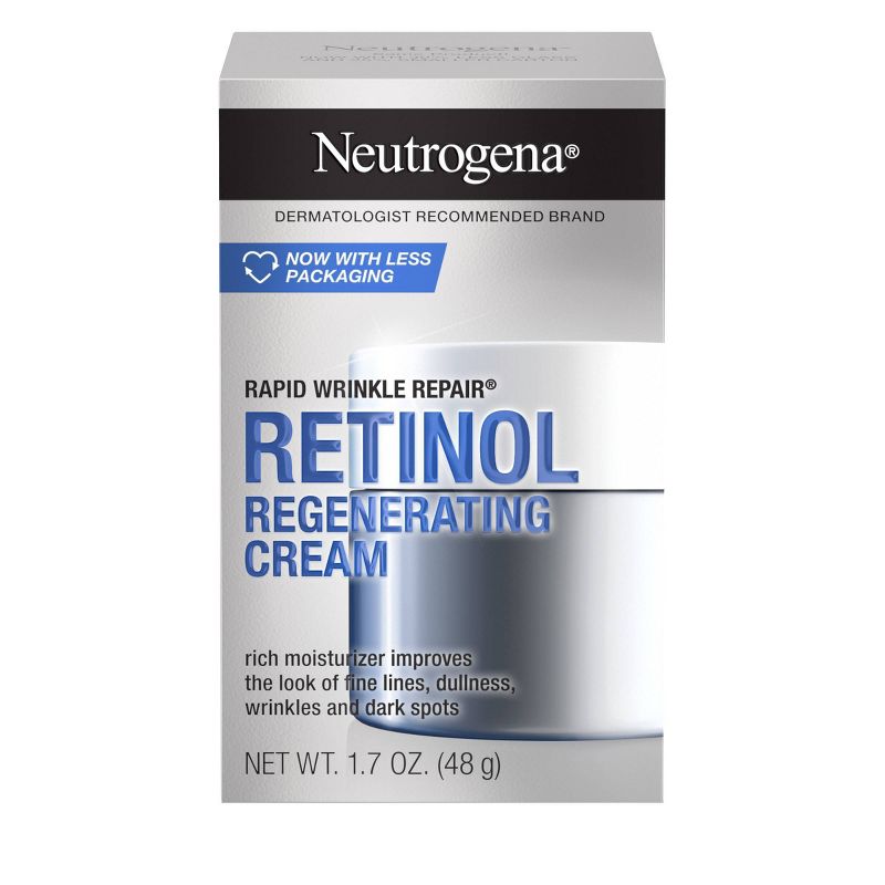 Neutrogena Rapid Wrinkle Repair Retinol Face Moisturizer with Hyaluronic Acid - 1.7 oz, 3 of 14