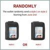 FATMOON RFID Blocking Leather Wallet for Women - Double Zipper Card Holder with ID Window,Large Capacity for Everyday Carry Travel Commuting - 4 of 4