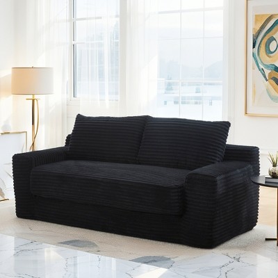 Lycvki Convertible 2-in-1 Design Sofa with Memory Foam and Steel Frame