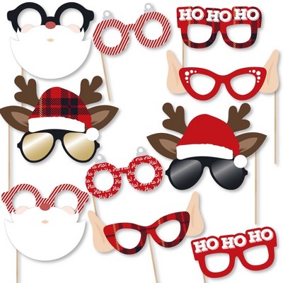 Leesgel Christmas Glasses, Christmas Party Favors Supplies for  Kids, Christmas Accessories Christmas Photo Props Stocking Stuffers for  Kids Glasses Party Frame Goody Bag Stuffers for Kids : Toys & Games
