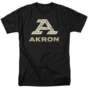 Men's University of Akron The Official Distressed Primary T-Shirt - 1 of 4