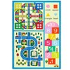 Kids Rug, City Road Play Mat Hopscotch Rugs Educational Learning Carpet with Colors, Shapes and Numbers - 3 of 4
