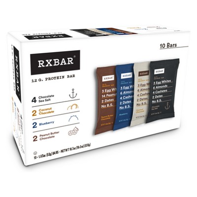 RXBAR Protein Bars Variety Pack - 10ct : Target