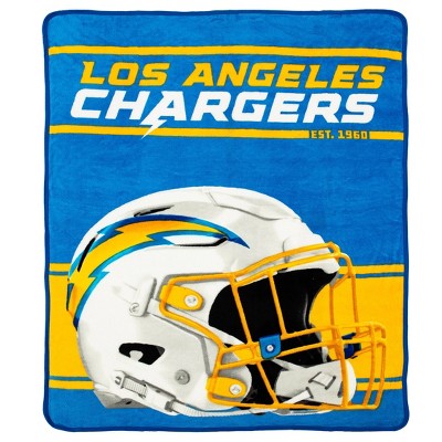 NFL Los Angeles Chargers Micro Fleece Throw Blanket