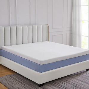 Cheer Collection 2" Gel Infused Memory Foam Mattress Topper - 1 of 4