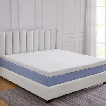 Cheer Collection 2" Gel Infused Memory Foam Mattress Topper