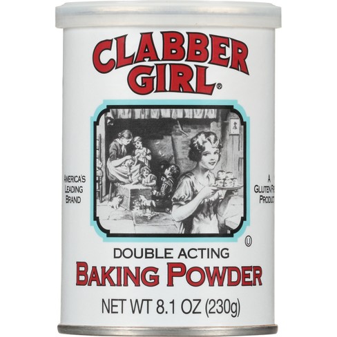 Clabber Girl Gluten Free Double Acting Baking Powder - 8.1oz - image 1 of 4