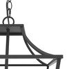 Hunter Fans 15.5" Laurel Ridge Ceiling Light Brushed Nickel Finish - Elegant 4-Light Pendant for Formal Spaces - 2 of 2