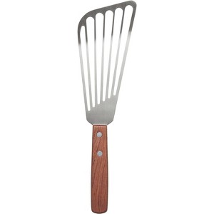 Maine Man 11-Inch Stainless Steel Fish Spatula with Slotted Angled Blade - 1 of 4