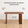 MH London Mia 56" Solid Wood Writing Desk - 4 of 4