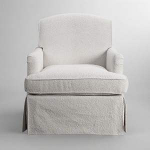 Art Leon Traditional Fabric Upholstered Swivel Accent Chair, Armchair with Wood Frame - 1 of 4