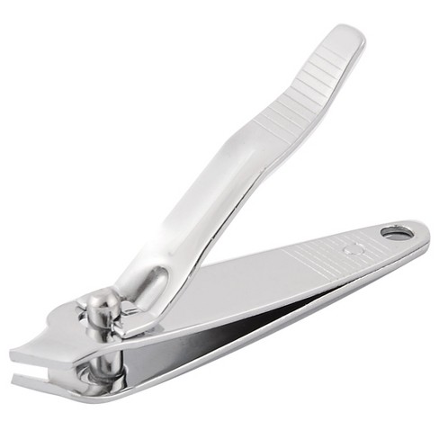 Unique Bargains Side Slant Edge Manicure Tool Finger Toe Nail Clipper  Cutter Scissor Trimmer 6cm Silver : Target