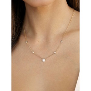 Olivia Opal and Crystal Necklace - Ettika Gold - 1 of 2