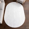 Nuloom Nia Cozy Plush Tile Faux Rabbit Pet Friendly Premium Machine Washable Area Rug - 2 of 4