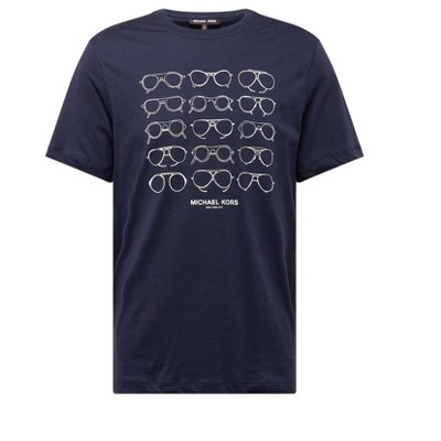 Michael Kors Mens Aviator History Graphic T-Shirt